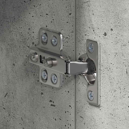 Bathroom Mirror Cabinet TULUM Concrete Grey 60 x 16.5 x 78 cm