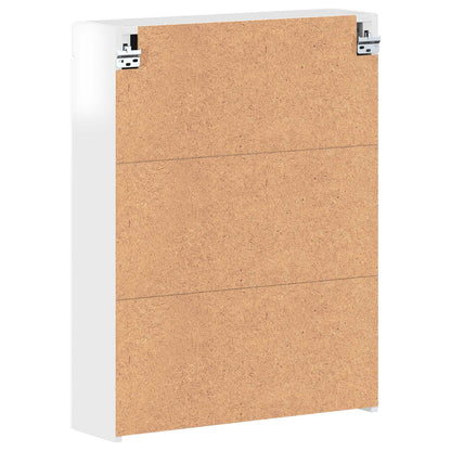 Bathroom Mirror Cabinet TULUM High Gloss White