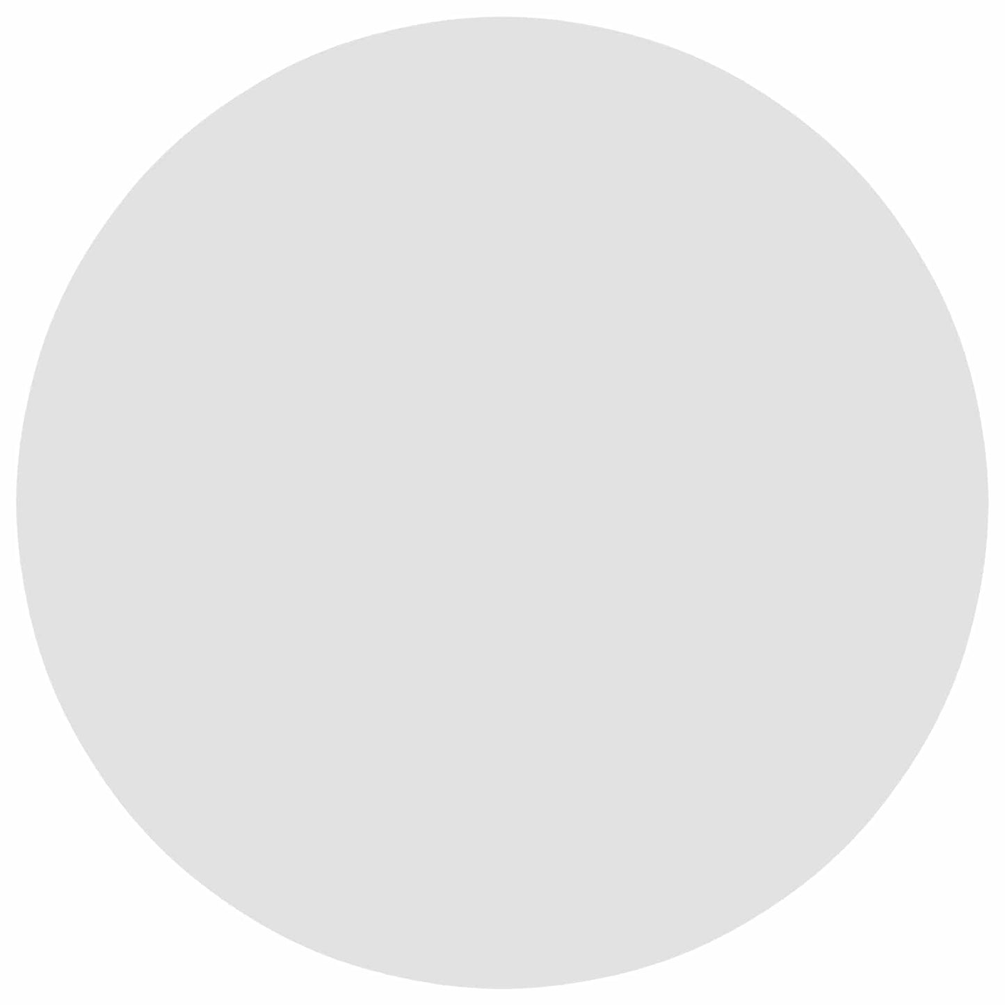Table Top Ø 30 x 1.5 cm Round Engineered Wood Black