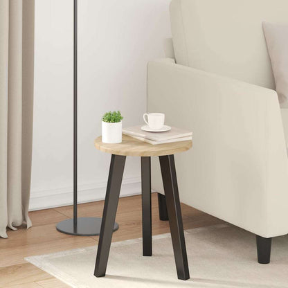Table Top Ø 30 x 1.5 cm Round Engineered Wood Sonoma Oak