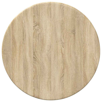 Table Top Ø 30 x 1.5 cm Round Engineered Wood Sonoma Oak