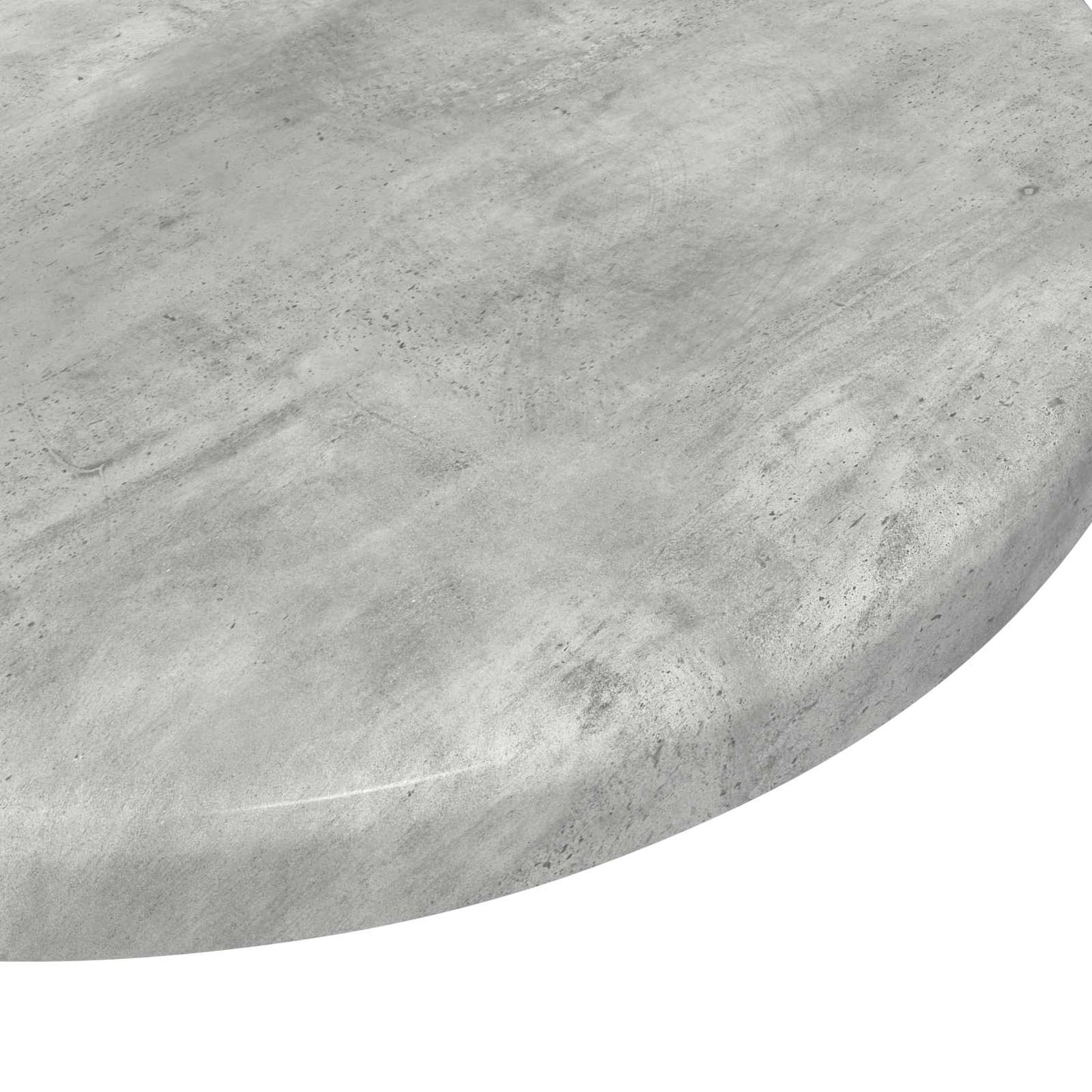Table Top Concrete grey Ø 30 x 1.5 cm Engineered Wood