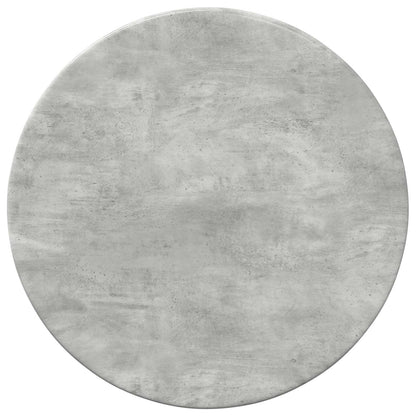 Table Top Concrete grey Ø 30 x 1.5 cm Engineered Wood