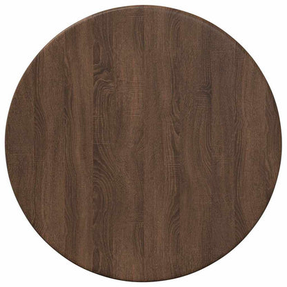 Table Top Brown oak Ø 30 x 1.5 cm Engineered Wood