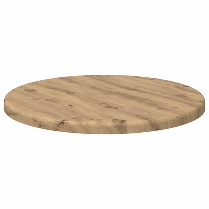 Table Top Artisan oak Ø 30 x 1.5 cm Engineered Wood