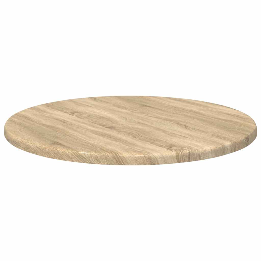 Table Top Sonoma oak Ø 40 x 1.5 cm Engineered Wood