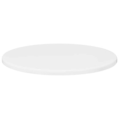 Table Top High gloss white Ø 40 x 1.5 cm Engineered Wood