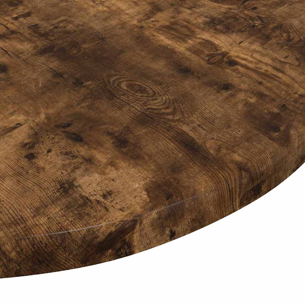Table Top Smoked oak Ø 40 x 1.5 cm Engineered Wood