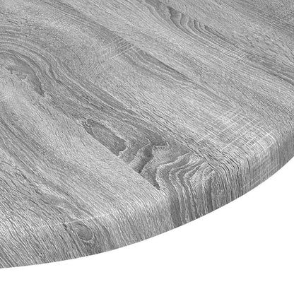 Table Top Grey sonoma Ø 40 x 1.5 cm Engineered Wood