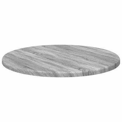Table Top Grey sonoma Ø 40 x 1.5 cm Engineered Wood