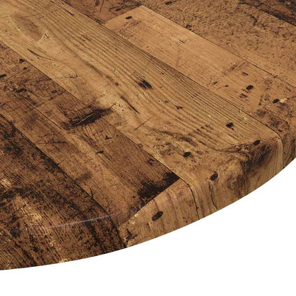 Table Top Old wood Ø 40 x 1.5 cm Engineered Wood