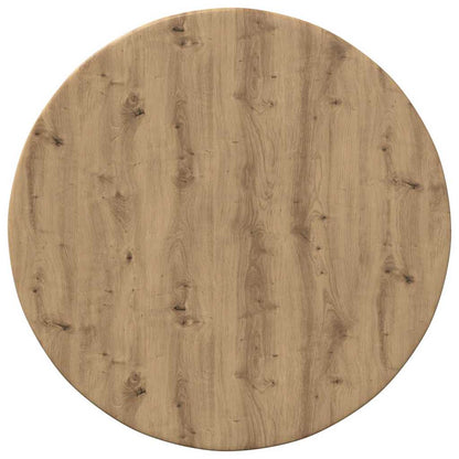 Table Top Artisan oak Ø 40 x 1.5 cm Engineered Wood