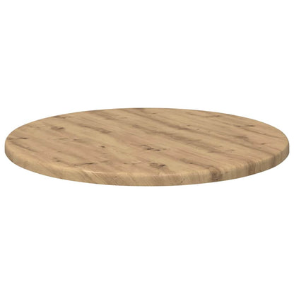 Table Top Artisan oak Ø 40 x 1.5 cm Engineered Wood