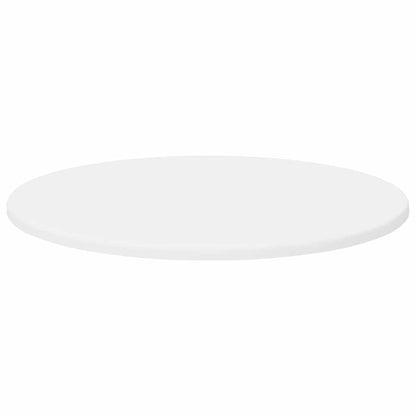 Table Top Ø 50 x 1.5 cm Round Engineered Wood White