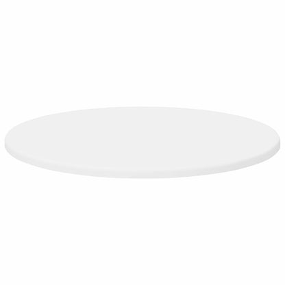 Table Top Ø 50 x 1.5 cm Round Engineered Wood White