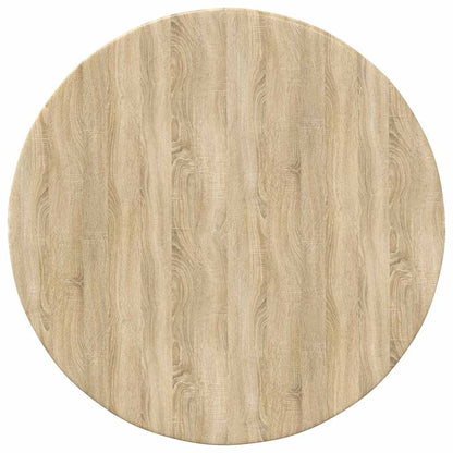 Table Top Sonoma oak Ø 50 x 1.5 cm Engineered Wood