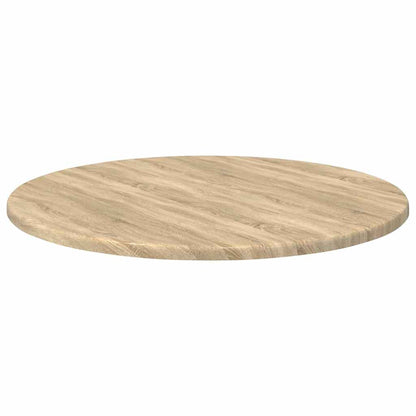Table Top Sonoma oak Ø 50 x 1.5 cm Engineered Wood