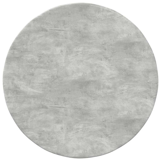 Table Top Concrete grey Ø 50 x 1.5 cm Engineered Wood