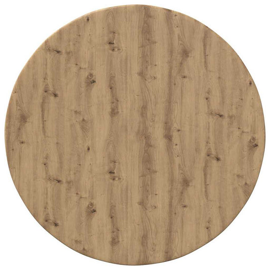 Table Top Artisan oak Ø 50 x 1.5 cm Engineered Wood