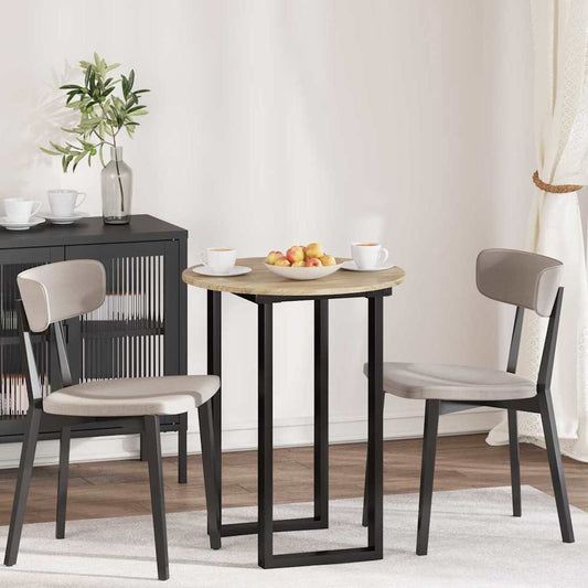 Table Top Sonoma oak Ø 60 x 1.5 cm Engineered Wood