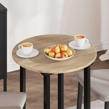 Table Top Sonoma oak Ø 60 x 1.5 cm Engineered Wood