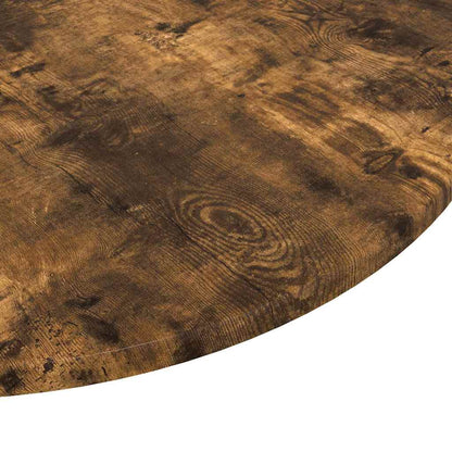Table Top Smoked oak Ø 60 x 1.5 cm Engineered Wood