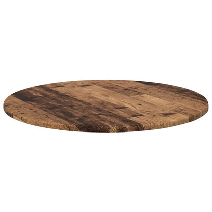 Table Top Old wood Ø 60 x 1.5 cm Engineered Wood