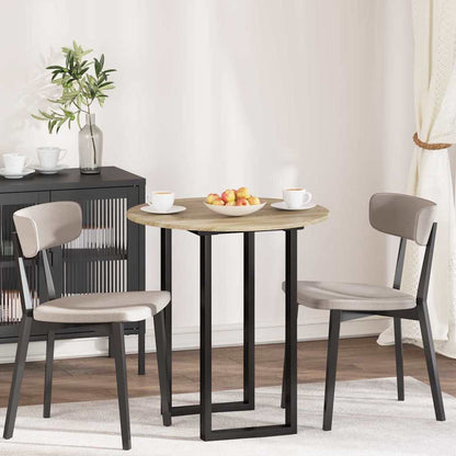 Table Top Sonoma oak Ø 70 x 1.5 cm Engineered Wood
