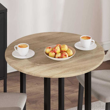 Table Top Sonoma oak Ø 70 x 1.5 cm Engineered Wood