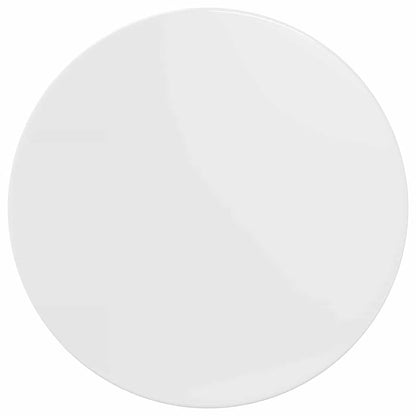 Table Top High gloss white Ø 70 x 1.5 cm Engineered Wood