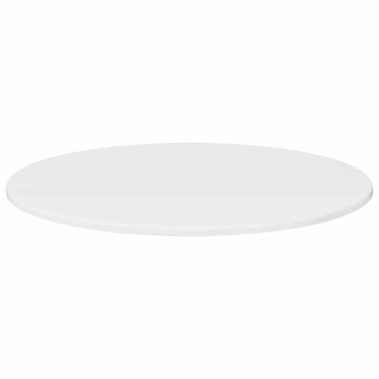 Table Top High gloss white Ø 70 x 1.5 cm Engineered Wood