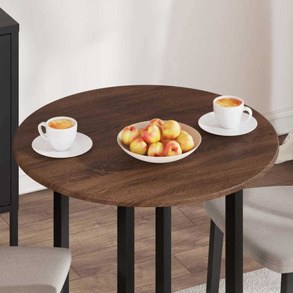 Table Top Brown oak Ø 70 x 1.5 cm Engineered Wood