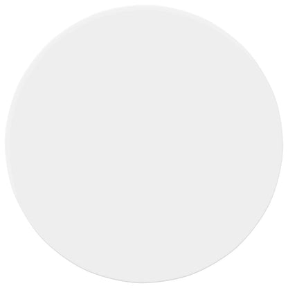 Table Top Ø 80 x 1.5 cm Round Engineered Wood White