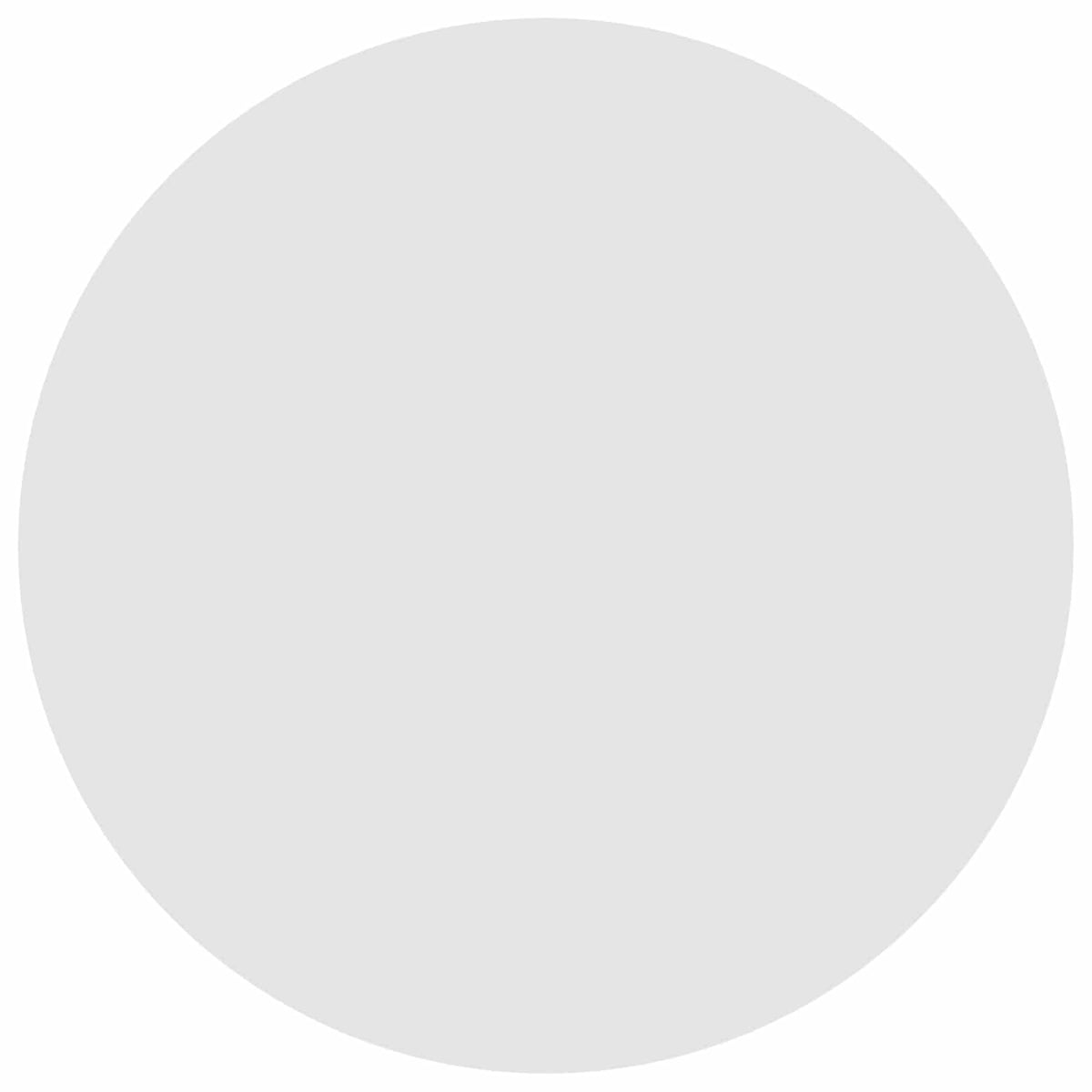Table Top Ø 80 x 1.5 cm Round Engineered Wood Black