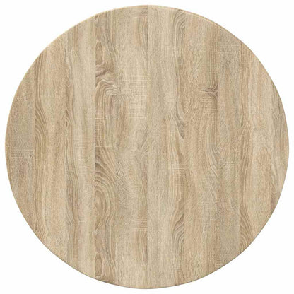 Table Top Sonoma oak Ø 80 x 1.5 cm Engineered Wood