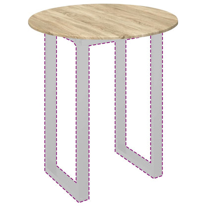 Table Top Sonoma oak Ø 80 x 1.5 cm Engineered Wood