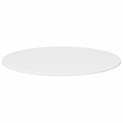 Table Top High gloss white Ø 80 x 1.5 cm Engineered Wood