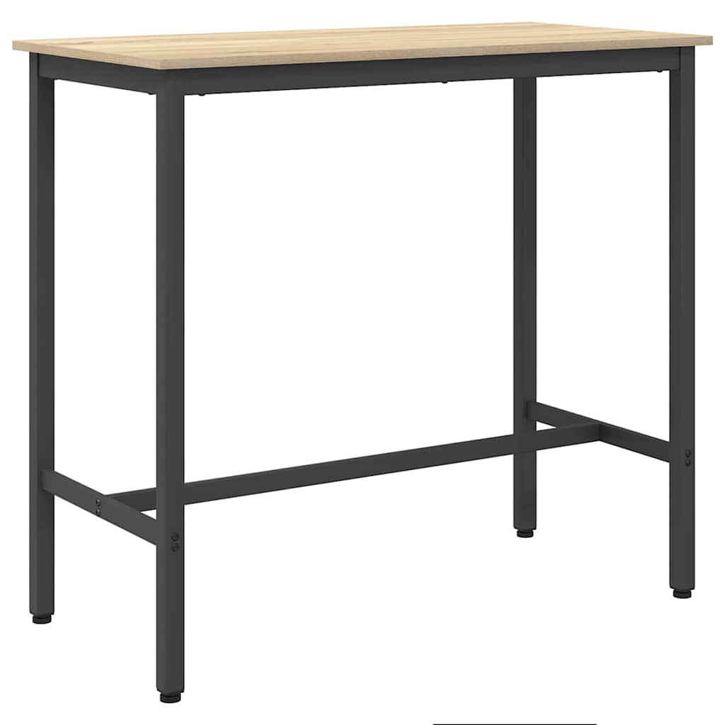 Table Sonoma Oak 100 x 50 x 90.5 cm Engineered Wood and Steel