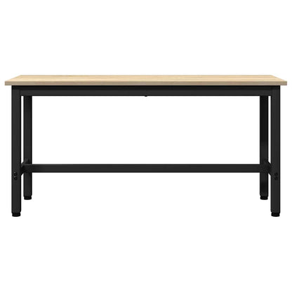 Dining Bench Sonoma Oak 100 x 32.5 x 48.5 cm