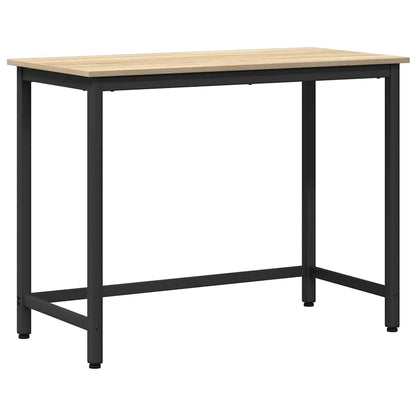 Table Sonoma Oak 80 x 50 x 76.5 cm Engineered Wood and Steel