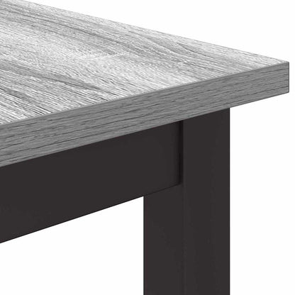 Table Grey Sonoma 80 x 50 x 76.5 cm Engineered Wood and Steel