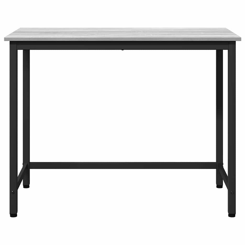 Table Grey Sonoma 80 x 50 x 76.5 cm Engineered Wood and Steel