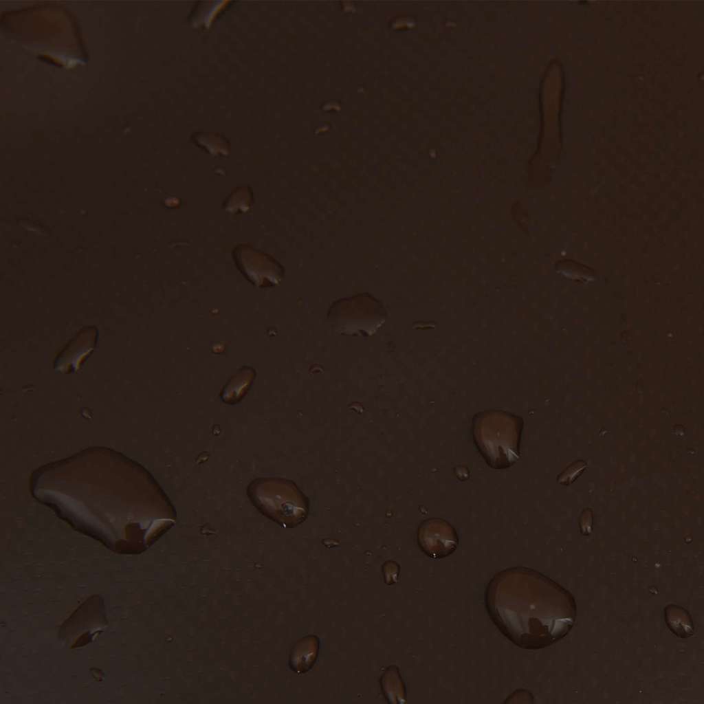 Tarpaulin 650g / m² Brown 6 x 8 m Canvas with PVC Coating