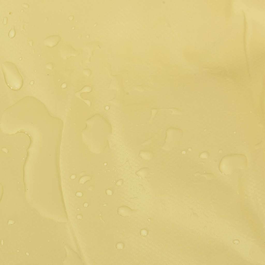 Tarpaulin 650g / m² Beige 3.5 x 5 m Canvas with PVC Coating