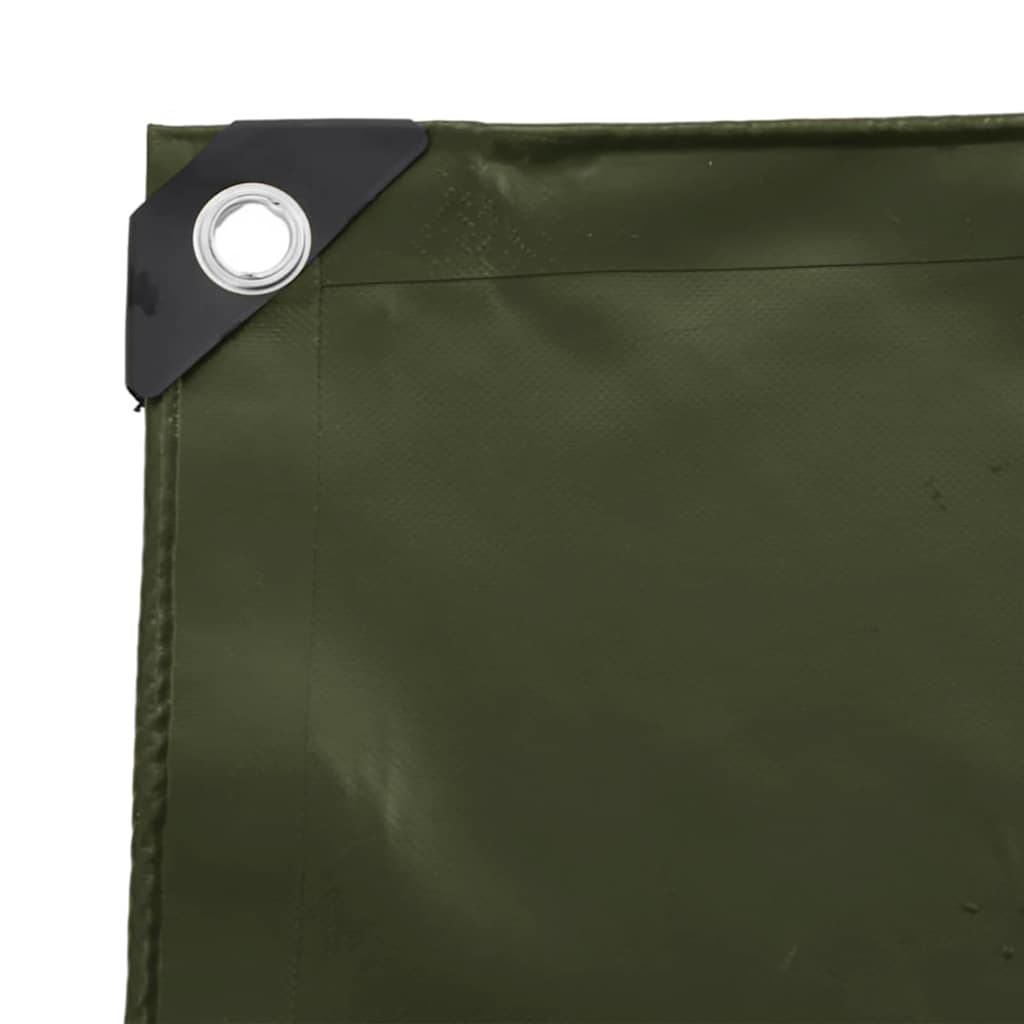 Tarpaulin 650g / m² Olive Green 1.5 x 10 m