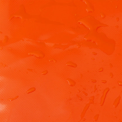 Tarpaulin 650g / m² Orange 1.5 x 20 m Canvas with PVC Coating