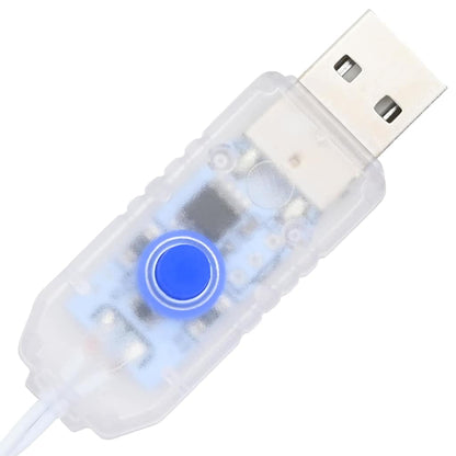 Artificial Christmas Tree with 50 LEDs White 120 cm PVC