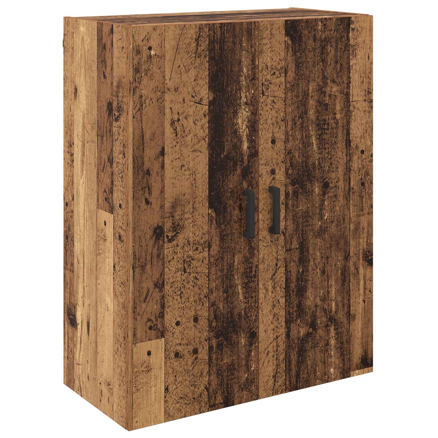Wall-Mounted Cabinet 2 pcs Old Wood 69.5 x 34 x 90 cm