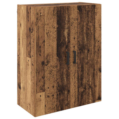 Wall-Mounted Cabinet 2 pcs Old Wood 69.5 x 34 x 90 cm