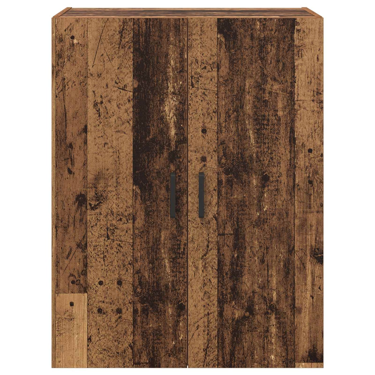 Wall-Mounted Cabinet 2 pcs Old Wood 69.5 x 34 x 90 cm